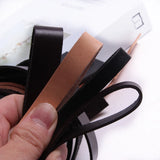 3-30mm Flat Leather Jewelry Cord String Lace Rope DIY Chokers Bracelet