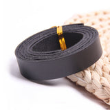 3-30mm Flat Leather Jewelry Cord String Lace Rope DIY Chokers Bracelet