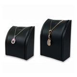Pu Leather Pendant Display Stand Jewelry Necklace Storage