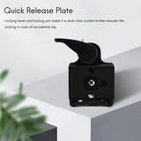 Camera 323 QR Plate w/ Adapter for 323 Tripod Monopod DSLR Cameras