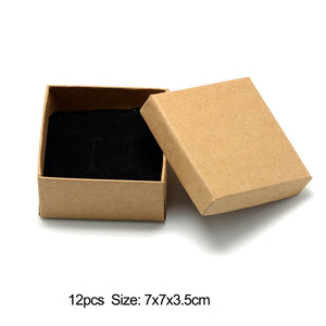 Cardboard Jewelry Set Boxes for Ring Necklace Birthday