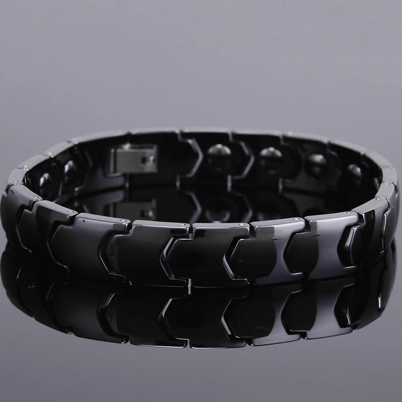 Ceramic Men's Bracelet Magnetic Wristband Couples' Jewellery