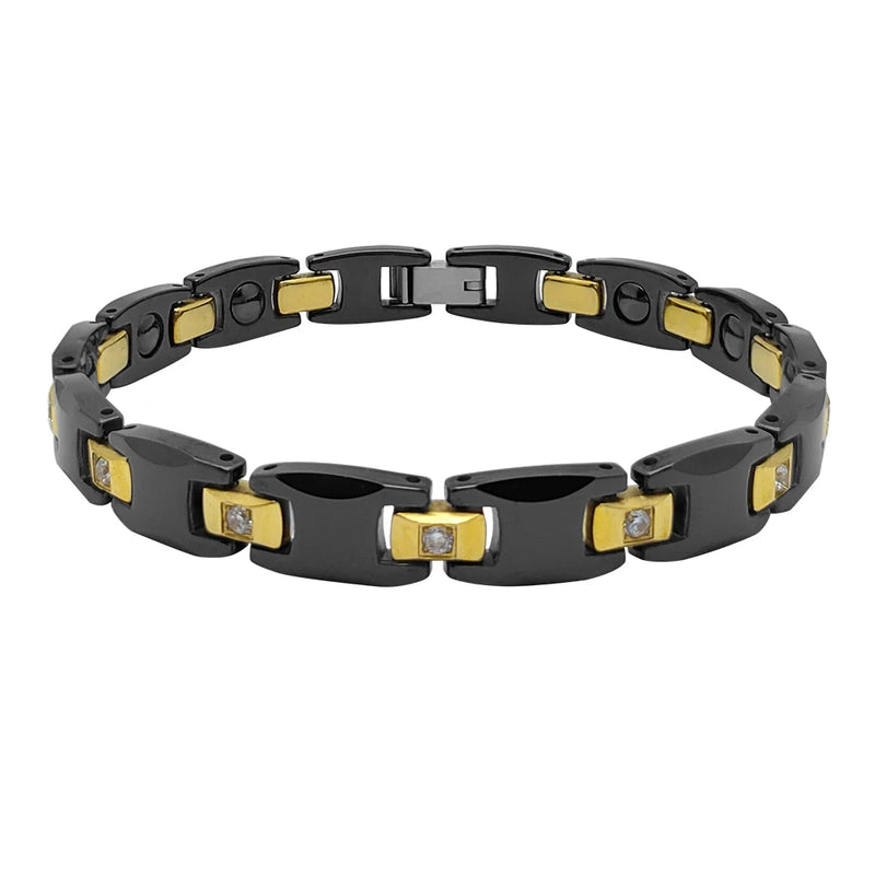 Ceramic Titanium Bracelet with Magnets