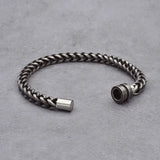 Stainless Steel Motorcycle Bracelet Punk Rock Chain Link Men Boyfriend Jewelry