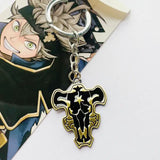 Clover Zinc Alloy Metal keychain cosplay costume Key Ring Pendant