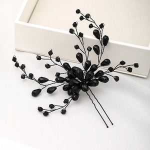 Vintage Baroque Tiara Headpiece Wedding Headdress Bridal Hair Accessories