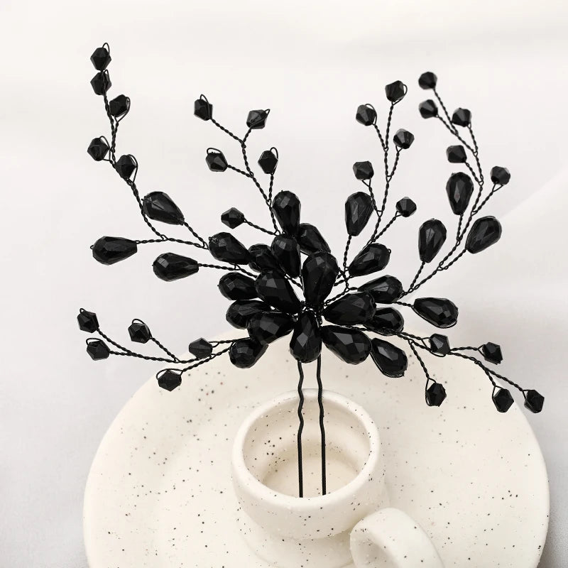 Vintage Baroque Tiara Headpiece Wedding Headdress Bridal Hair Accessories