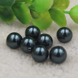 South Sea Oyster Shell Pearls Half Drilled Loose Pearls, 50pcs/lot