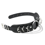 Anime Necklace Harajuku Choker Punk Leather Collar