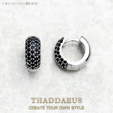 Creole Hinged Hoop Earrings Vintage Fine Jewelry For Women Men