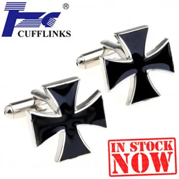 Cross Cufflink Cuff Link 2 Pairs