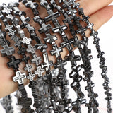 Natural Hematite Stone Beads for Jewelry Making DIY Bracelet 6/8/10/14MM