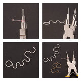 Round Mouth Jewelry Pliers Handcraft Tools Pliers Opener Ring Cross Needle