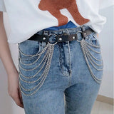 Cuban Chain Waist Corset Belt for Women