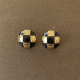 Heart Flower Metal French Ear Studs for Women clous d'oreilles