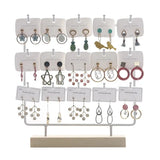 Earrings Jewelry Display Stand Hook Up Organizer Rack Holder