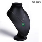 Faux Leather Mannequin Necklace Display Rack