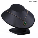 Faux Leather Mannequin Necklace Display Rack