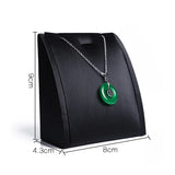 Faux Leather Mannequin Necklace Display Rack