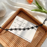 Stars Lace Chalaza Necklace Bow Necklace Princess Clavicle Chain
