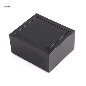 Portable Flip Cover Cufflinks Box Jewelry Organizer