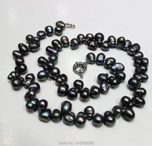 Freshwater Pearl Necklace 8X10mm-8X14mm 18INCH