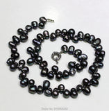 Freshwater Pearl Necklace 8X10mm-8X14mm 18INCH