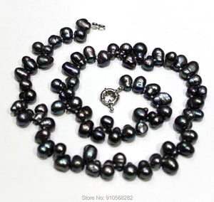 Freshwater Pearl Necklace 8X10mm-8X14mm 18INCH