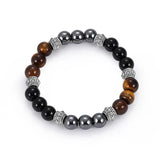 Frosted Magnetic Tiger Eye Bracelet Unisex Agate Health Bracelet
