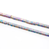 Hematite Small Square Beads Plated Colored DIY Jewelry 8x8mm