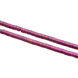 Hematite Small Square Beads Plated Colored DIY Jewelry 8x8mm