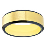 Tungsten Wedding Band Ring Men Carbide Engagement Anniversary Jewelry