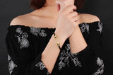 Cuff Bangle Women Jewelry Gift Bracelet WUCX05-S