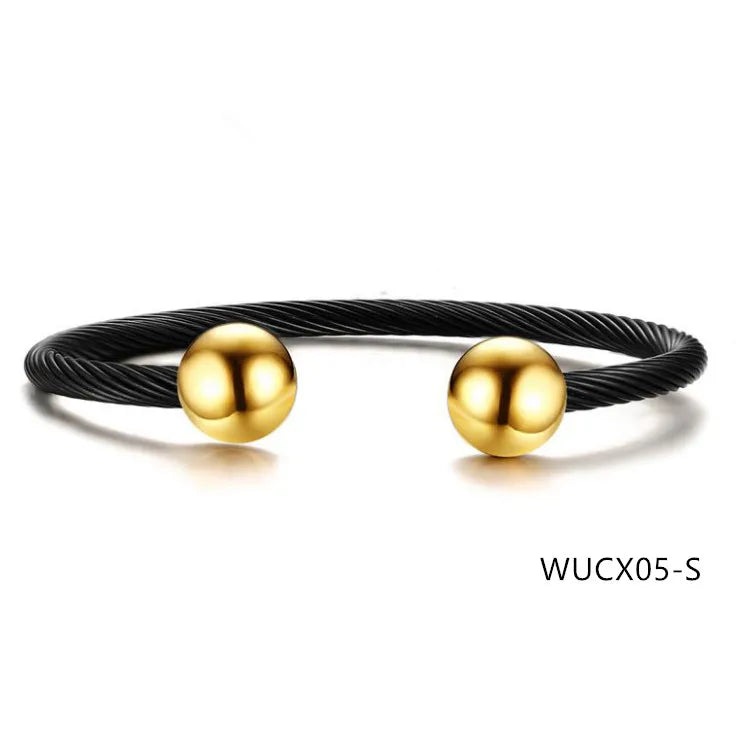 Cuff Bangle Women Jewelry Gift Bracelet WUCX05-S