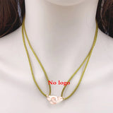 Rose Stainless Steel Handcuff Les Menottes Pendant Necklace