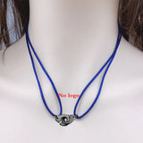 Rose Stainless Steel Handcuff Les Menottes Pendant Necklace
