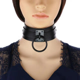Gothic Choker Goth Collar Women Grunge Punk Harajuku Leather Necklace