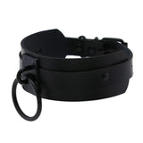 Gothic Choker Goth Collar Women Grunge Punk Harajuku Leather Necklace