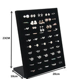 Velvet Jewelry Ring Display Box Holder Storage Organizer 20*10*23CM