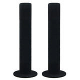 Black&Gray Velvet Bracelet Watch Stand Display