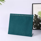 Black/Gray/Yellow Linen/Green Earring Jewelry Organizer Display Stand