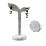 Velvet Earring Display Stand Props Stud Earrings Holder Rack