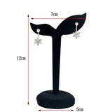 Velvet Earring Display Stand Props Stud Earrings Holder Rack