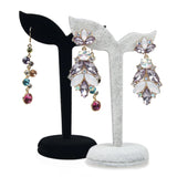 Velvet Earring Display Stand Props Stud Earrings Holder Rack
