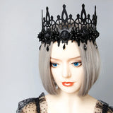 Halloween Party Headband Death Demon Witch Crown Headdress