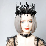 Halloween Party Headband Death Demon Witch Crown Headdress