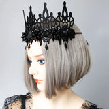 Halloween Party Headband Death Demon Witch Crown Headdress