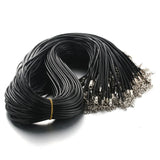 60CM Braided Rope Necklaces Lobster Clasp Chain 20PCS/Lot String Cord