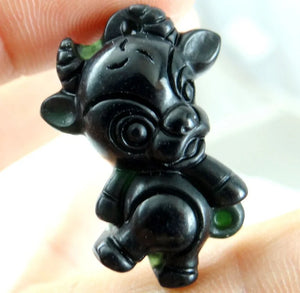 Jade Chinese Zodiac Pendant Necklace Luck Amulet Charm Jewellery