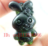 Jade Chinese Zodiac Pendant Necklace Luck Amulet Charm Jewellery